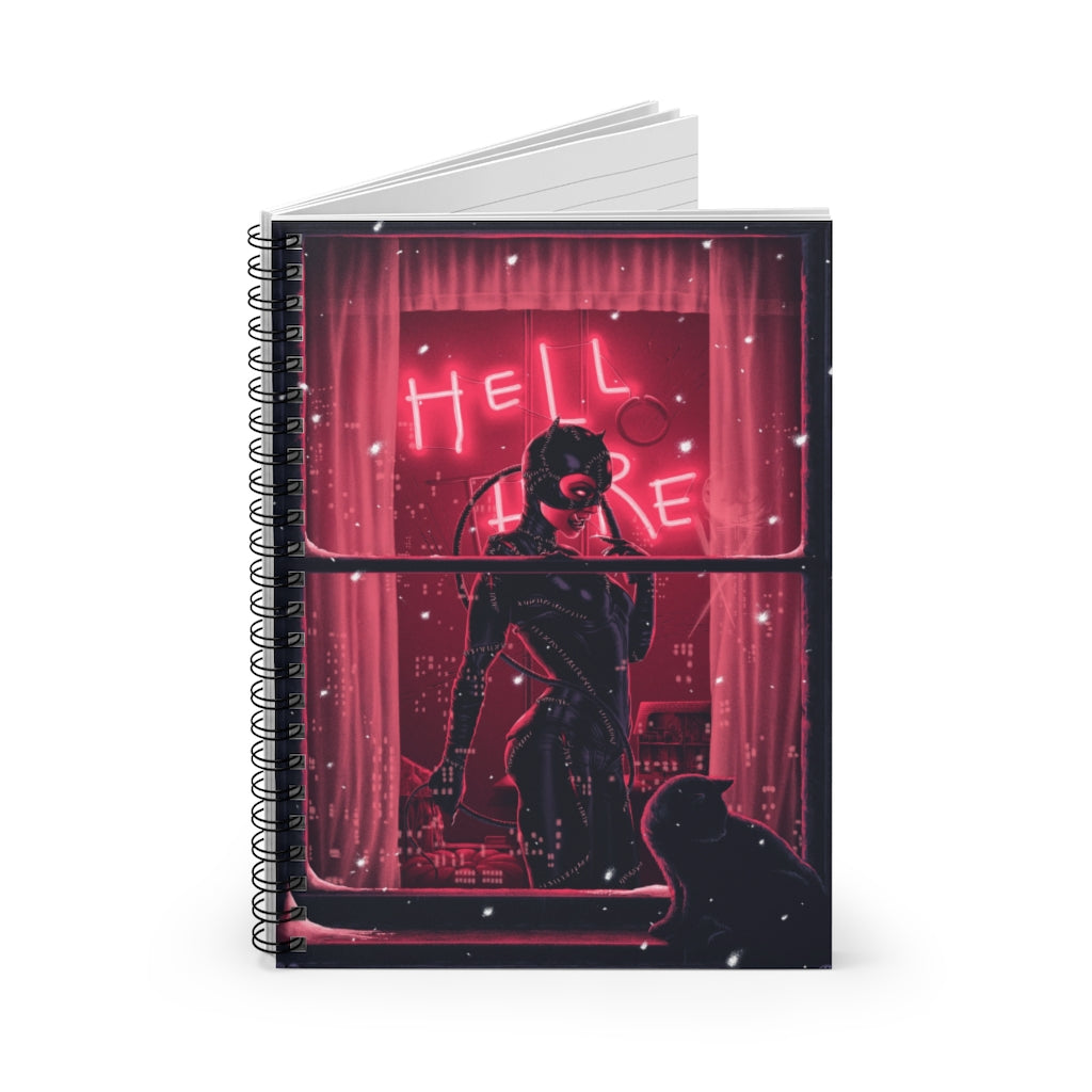 Spiral Notebook Inspirational Quotes Matt Ryan Tobin Cat Woman Variant Miss Kitty Batman Returns Family Friend Gift Perfect Happy Birthday