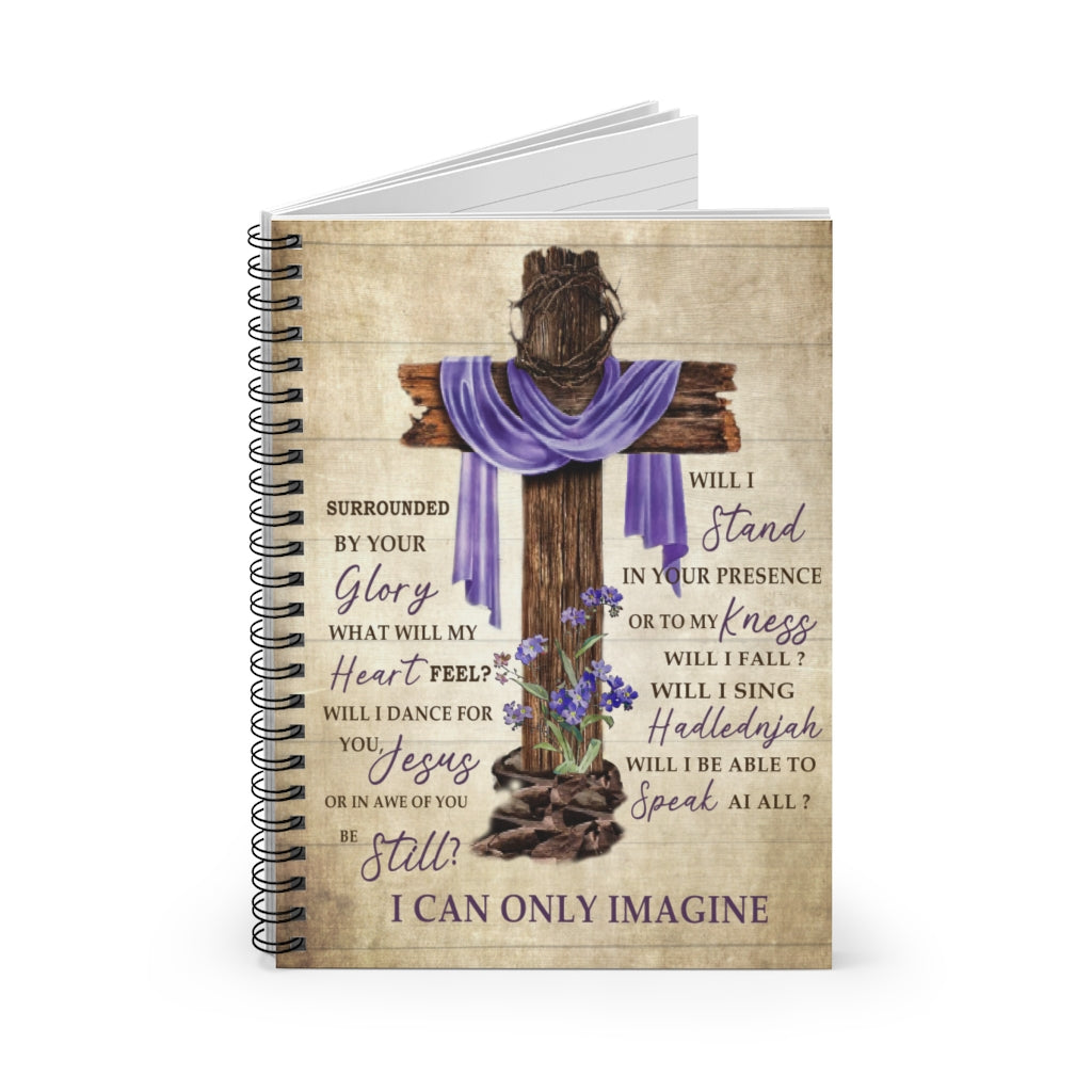 Spiral Notebook Ruled Line Hummingbird Surrounded by Your Glory I Can Only Imagine Gift Ideas Baby Journal Keepsake Spiral Notebook Gift On Birthday