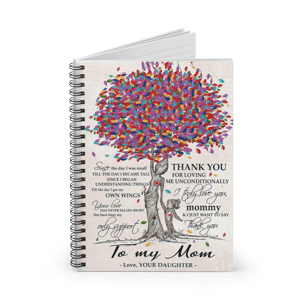 Spiral Notebook TO MY MOM FROM DAUGHTER-gigapixel