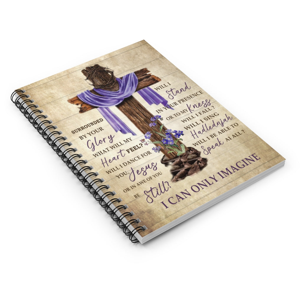 Spiral Notebook Ruled Line Hummingbird Surrounded by Your Glory I Can Only Imagine Gift Ideas Baby Journal Keepsake Spiral Notebook Gift On Birthday