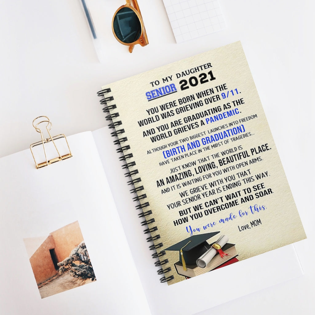 Spiral Notebook TO MY DAUGHTER SENIOR 2020 FROM MOM-gigapixel