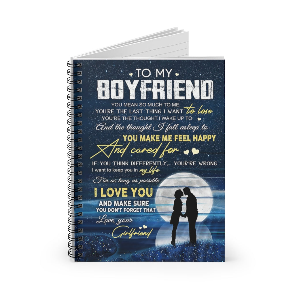Spiral Notebook TO MY BOYFRIEND YOU MEAN SO MUCH TO ME - PRINT POSTER WALL ART HOME DECOR-gigapixel