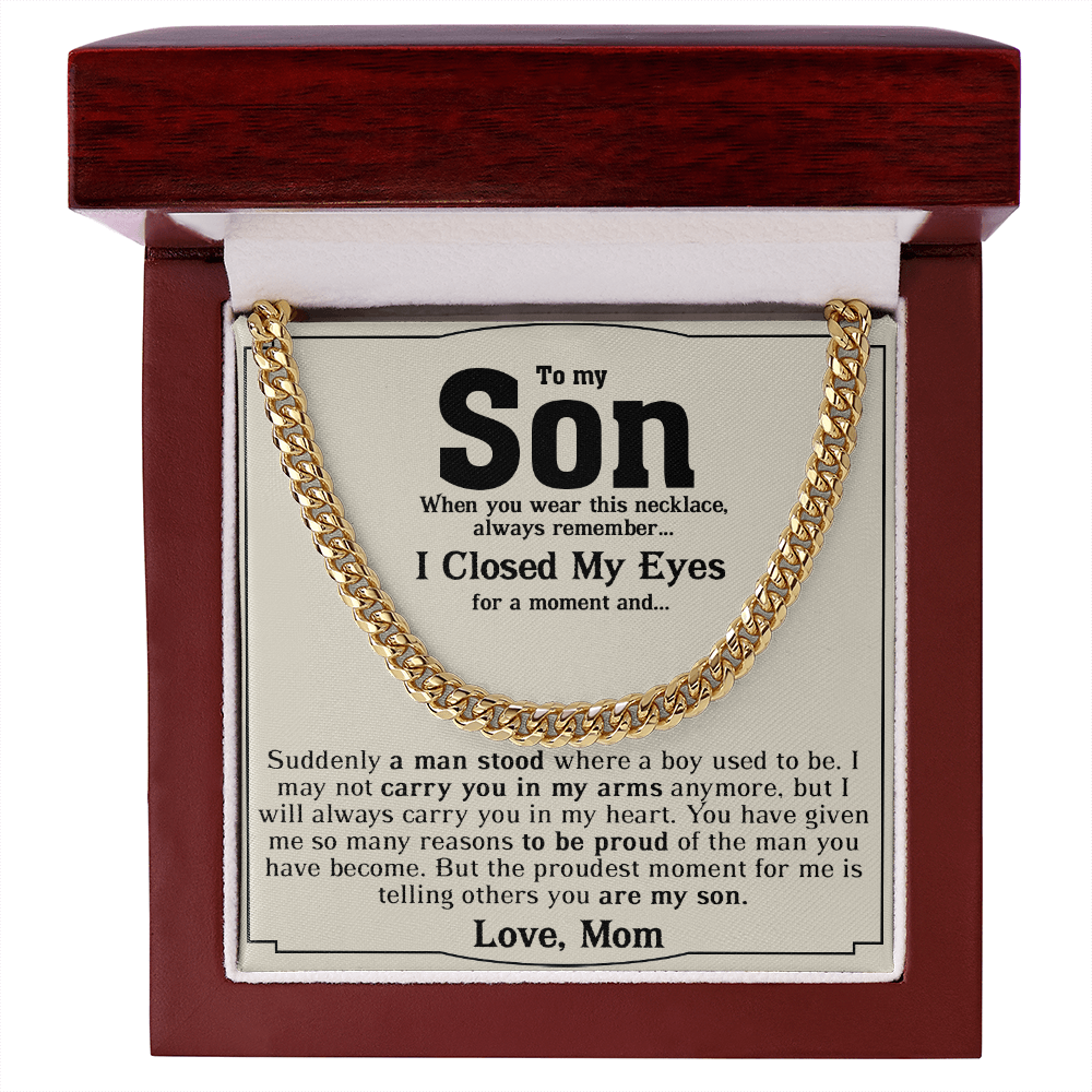 Son2508211-2 Cuban Link Chain