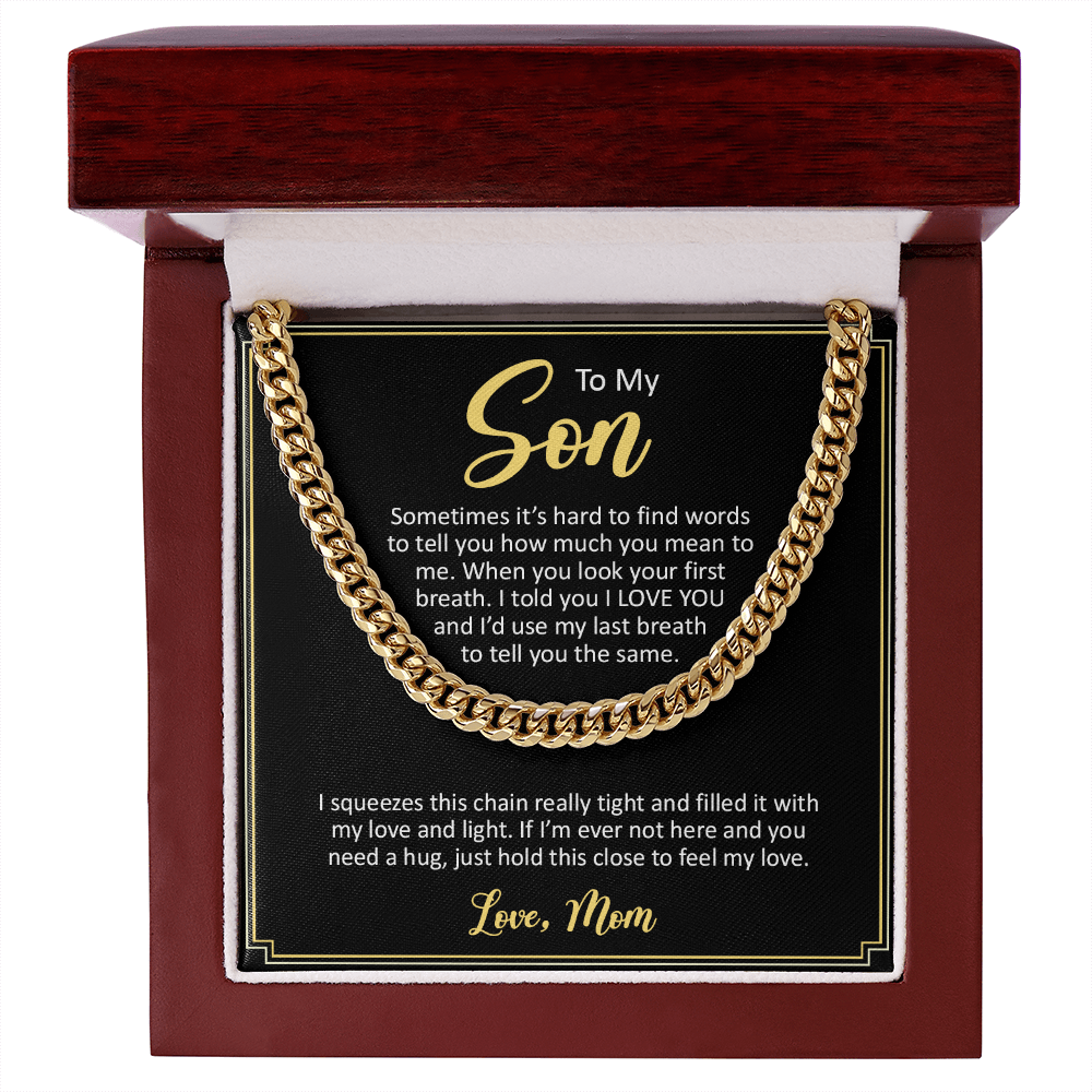 Son2508211-4 Cuban Link Chain