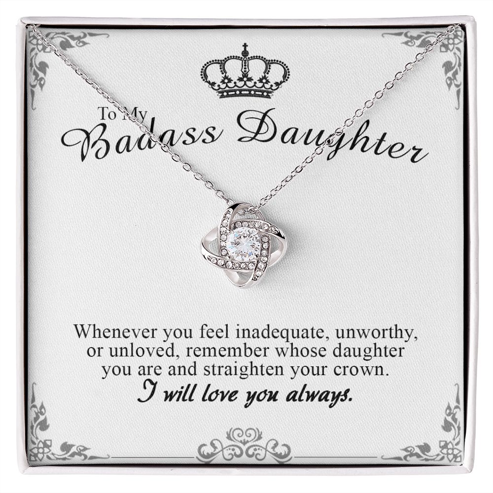 to My Badass Daughter Necklace, Remember Whose Daughter Hj Daughter-01