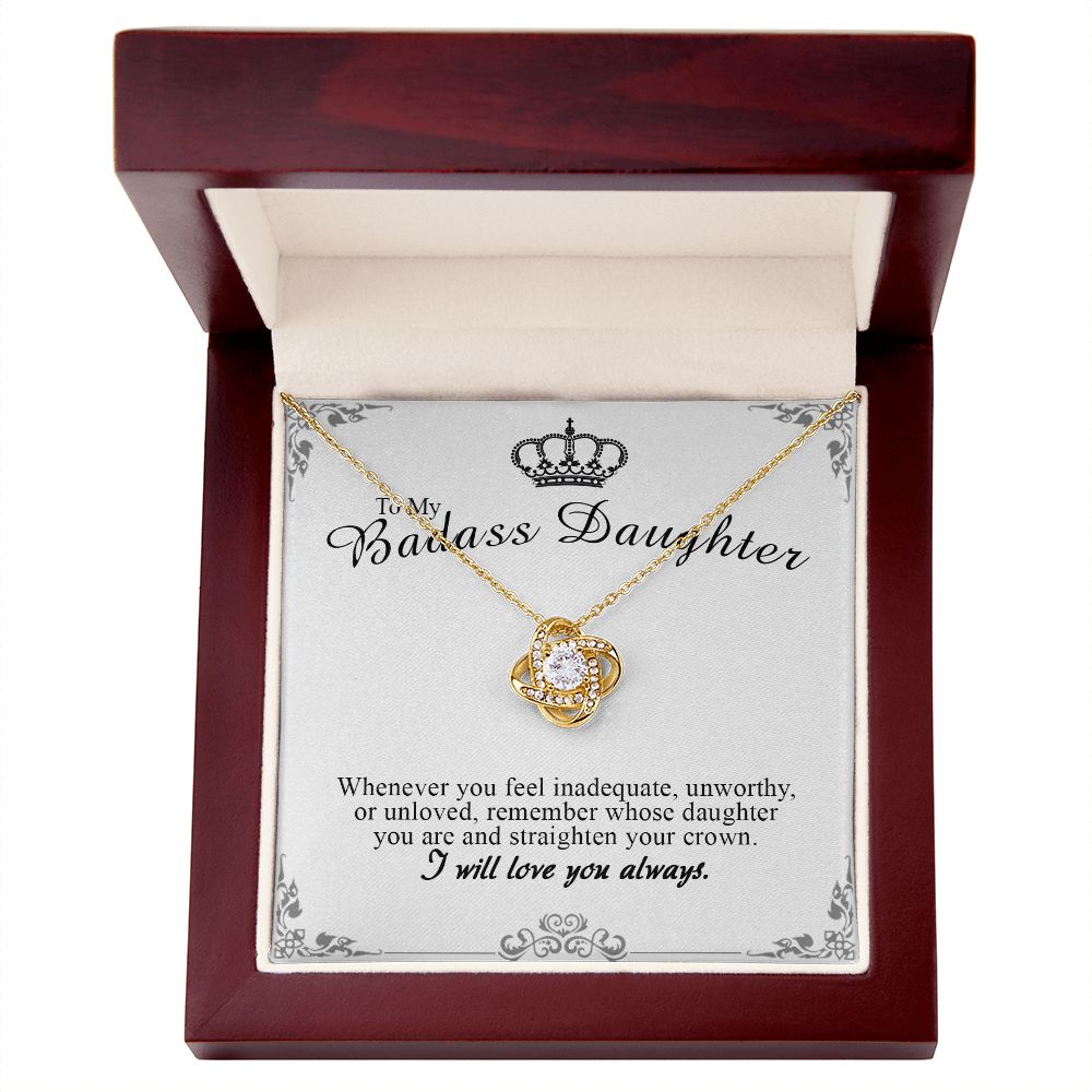 to My Badass Daughter Necklace, Remember Whose Daughter Hj Daughter-01