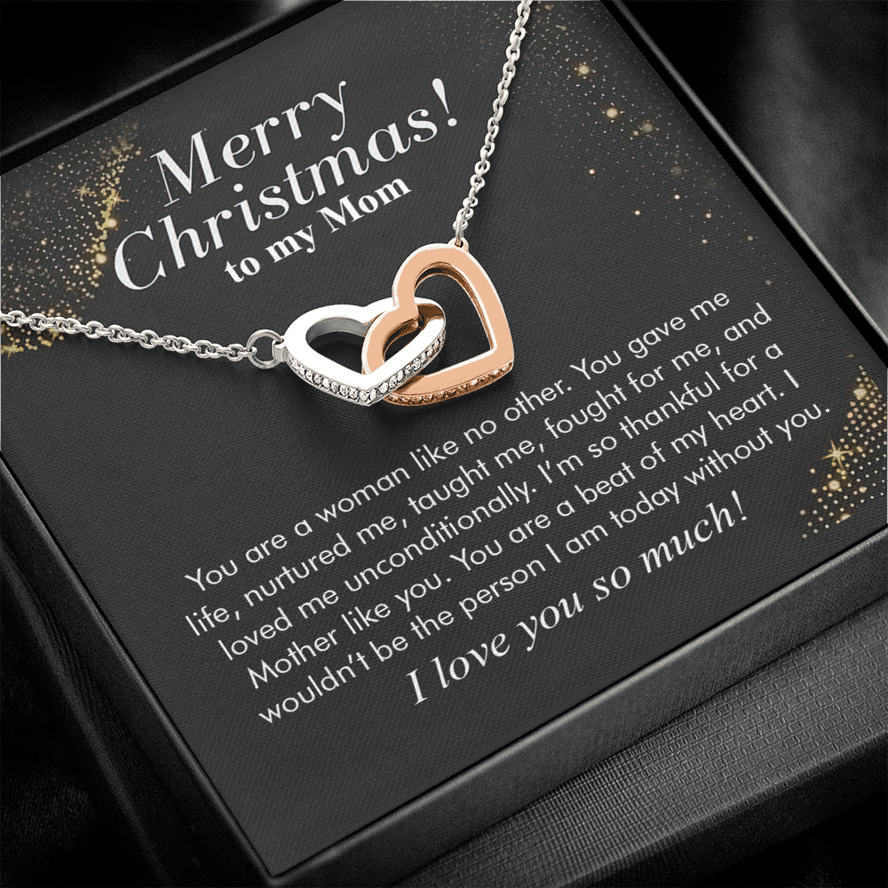 to My Mom Gift Love Knot Necklace, Gift for Mom from Son, Mom Wedding Gift from Son, Mother Son Gifts, for Mom Parent lendima-32 style 5