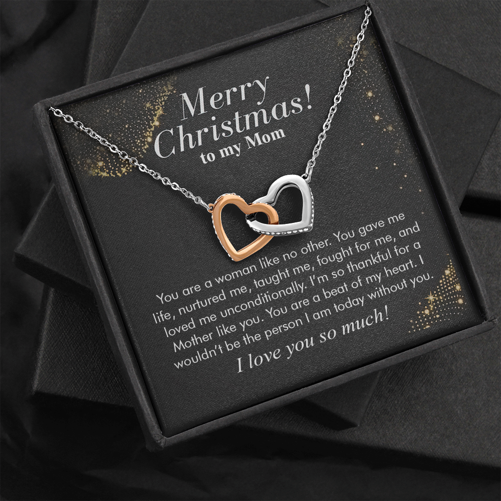 to My Mom Gift Love Knot Necklace, Gift for Mom from Son, Mom Wedding Gift from Son, Mother Son Gifts, for Mom Parent lendima-32 style 5