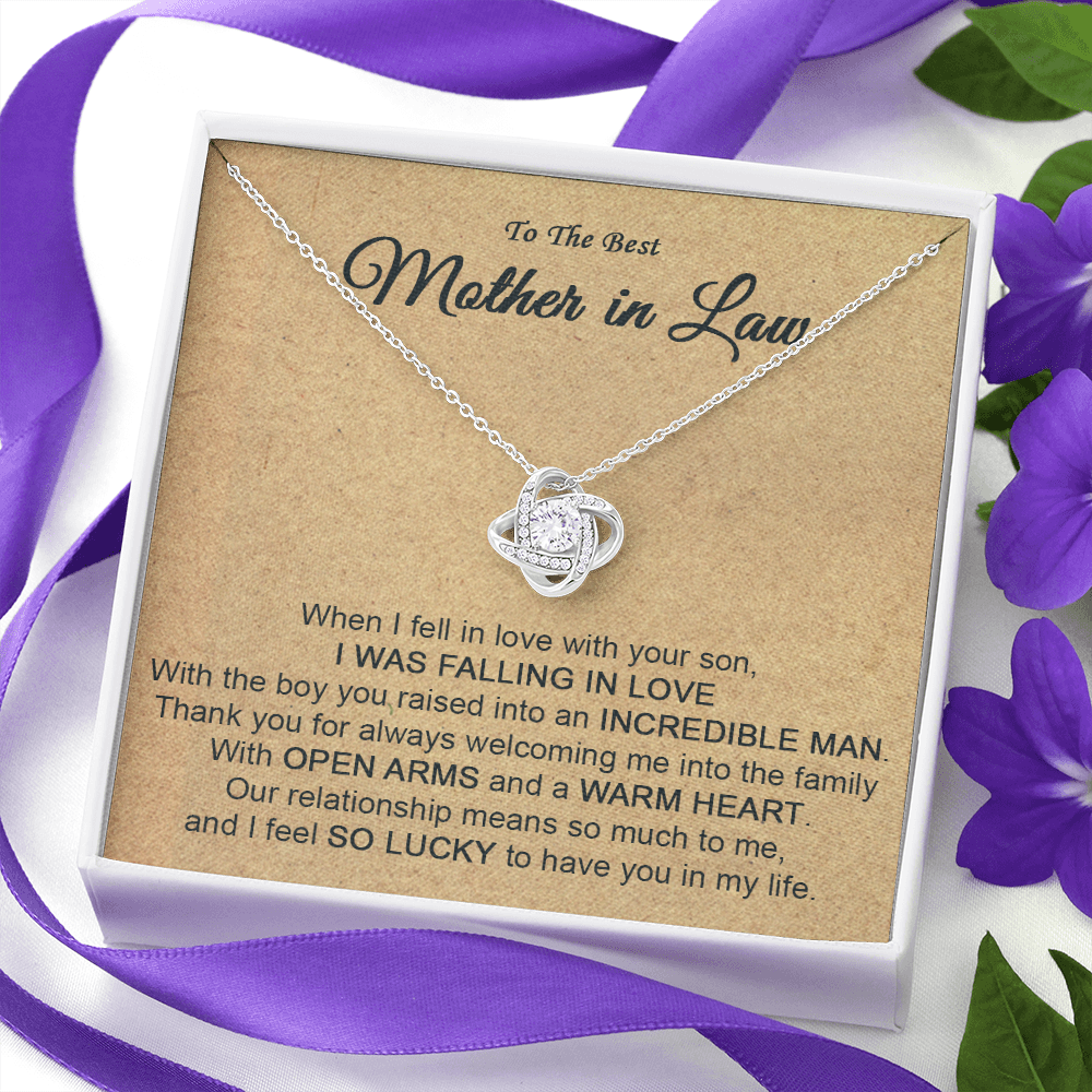10 The Love Knot To My Boyfriend's Mom Gift