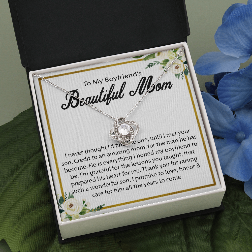 1 The Love Knot To My Boyfriend's Mom Gift