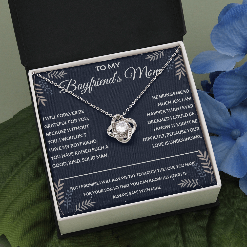 1 The Love Knot To My Boyfriend's Mom Gift