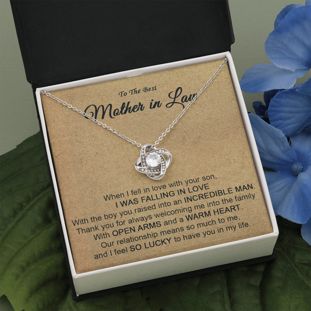 10 The Love Knot To My Boyfriend's Mom Gift