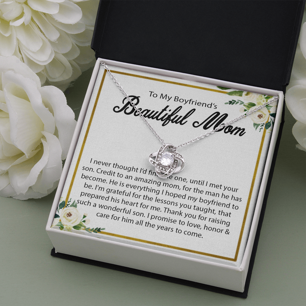 1 The Love Knot To My Boyfriend's Mom Gift
