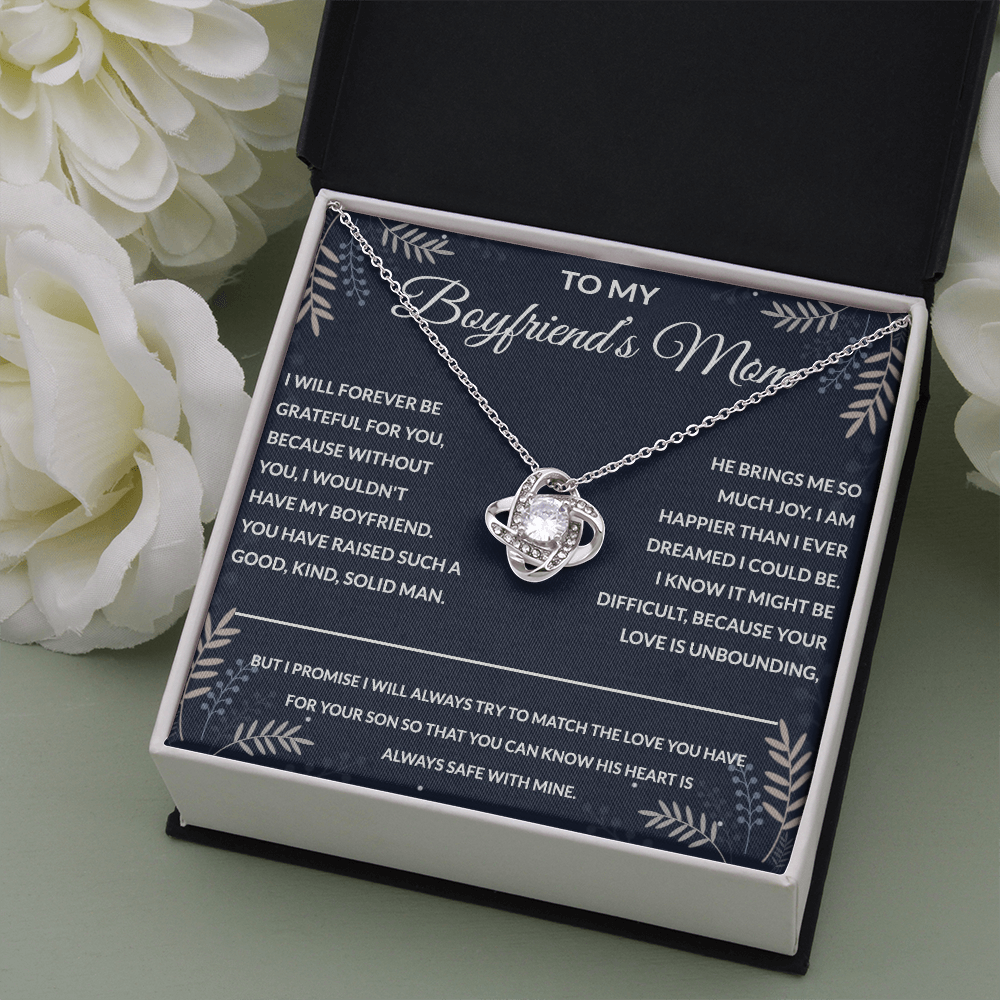 1 The Love Knot To My Boyfriend's Mom Gift