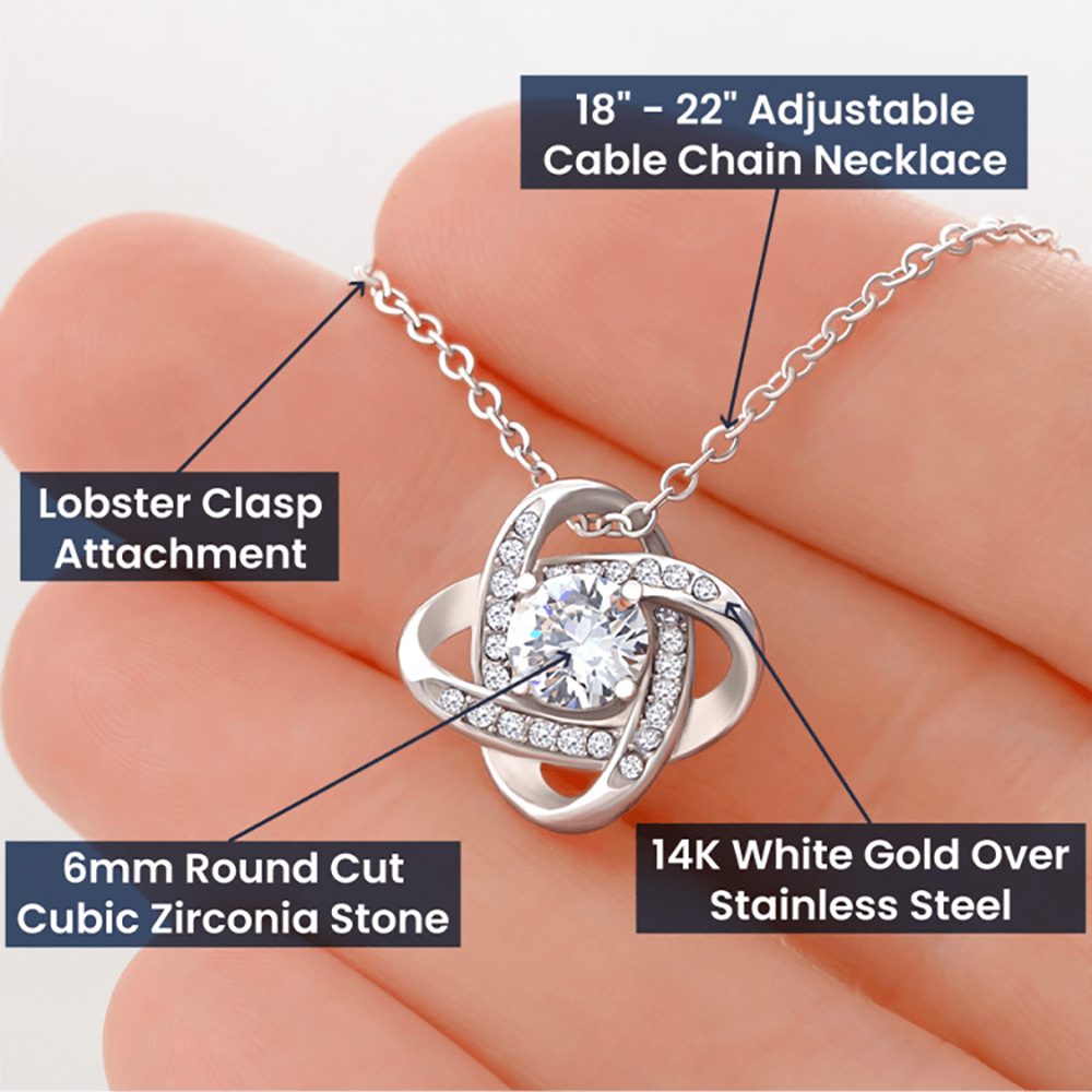 1 The Love Knot To My Boyfriend's Mom Gift