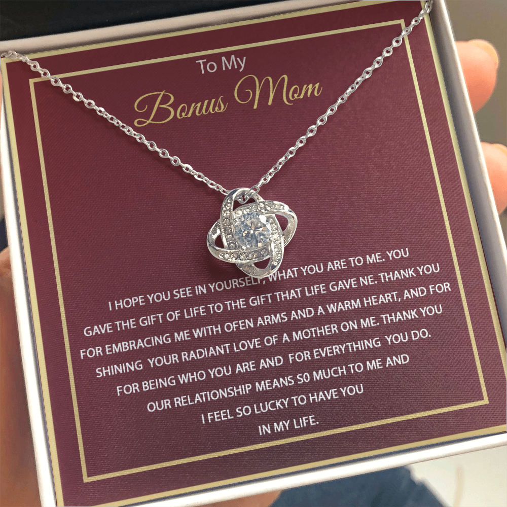 1 Love Knot Necklaces With Box Card 001