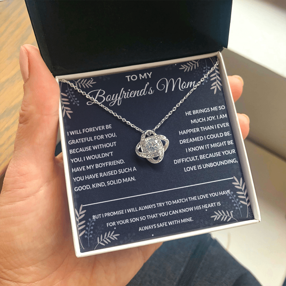 1 The Love Knot To My Boyfriend's Mom Gift