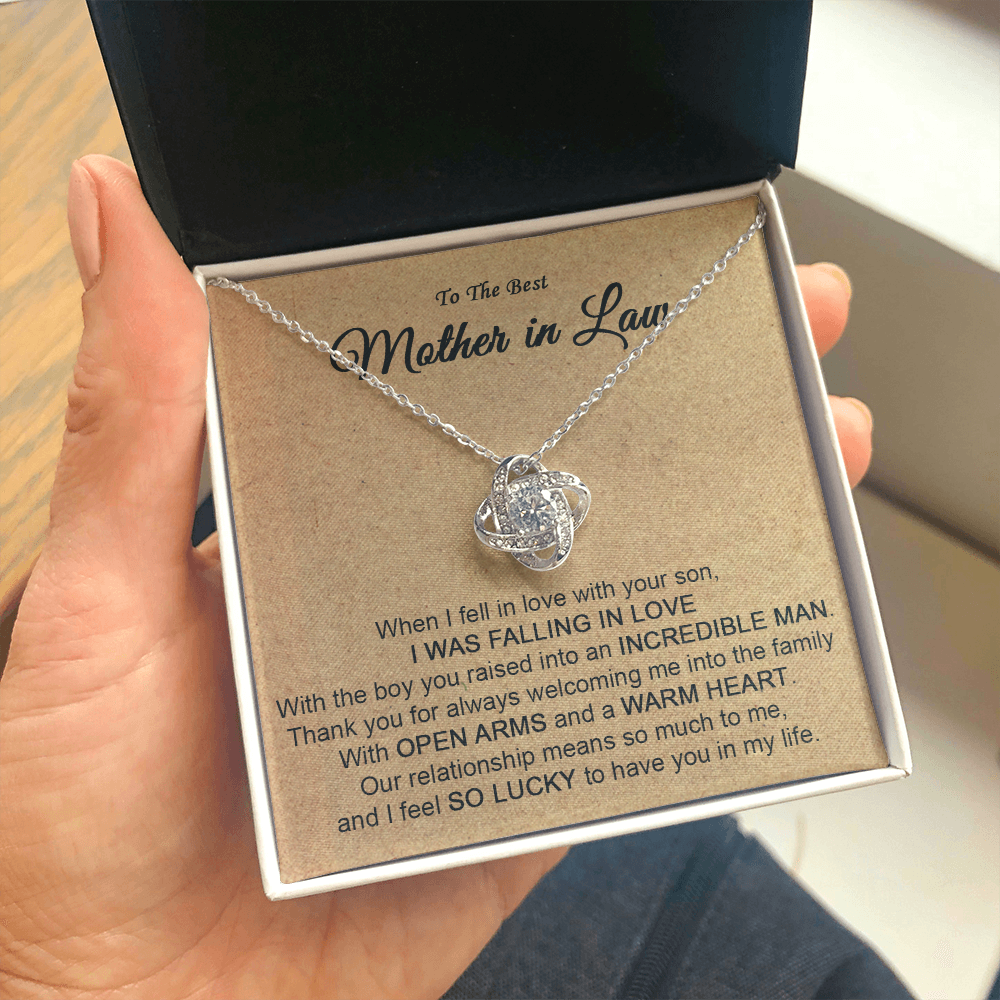 10 The Love Knot To My Boyfriend's Mom Gift