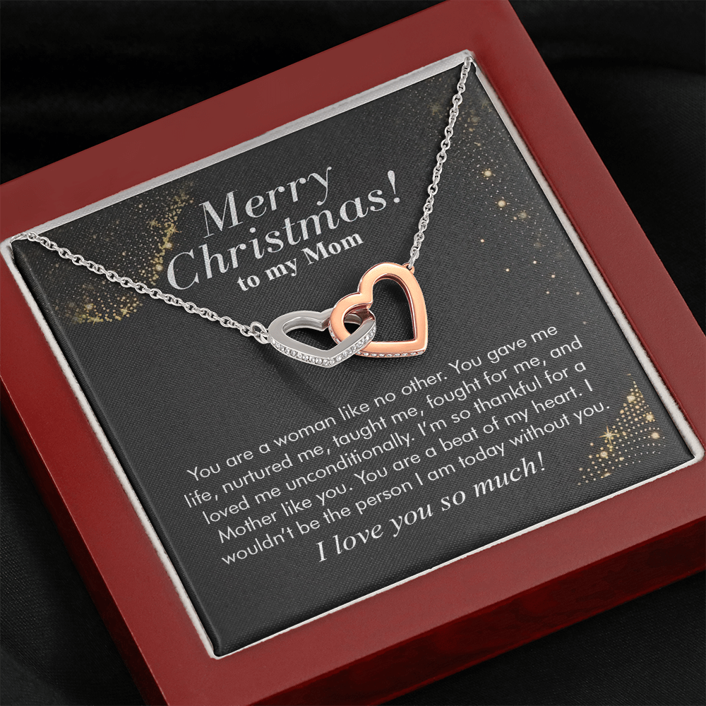to My Mom Gift Love Knot Necklace, Gift for Mom from Son, Mom Wedding Gift from Son, Mother Son Gifts, for Mom Parent lendima-32 style 5