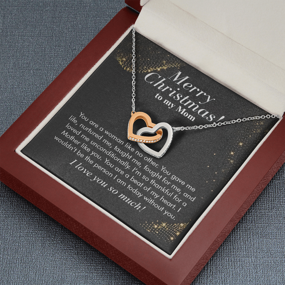 to My Mom Gift Love Knot Necklace, Gift for Mom from Son, Mom Wedding Gift from Son, Mother Son Gifts, for Mom Parent lendima-32 style 5