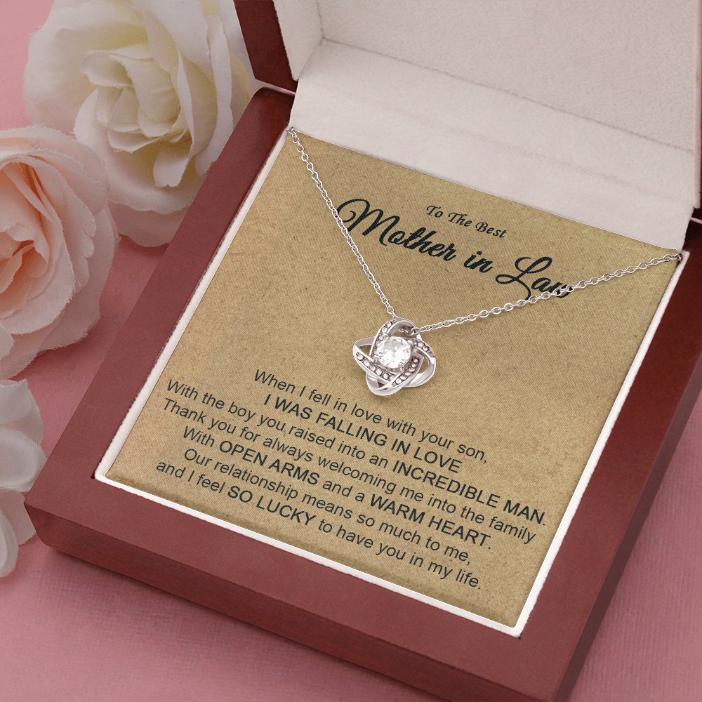 10 The Love Knot To My Boyfriend's Mom Gift
