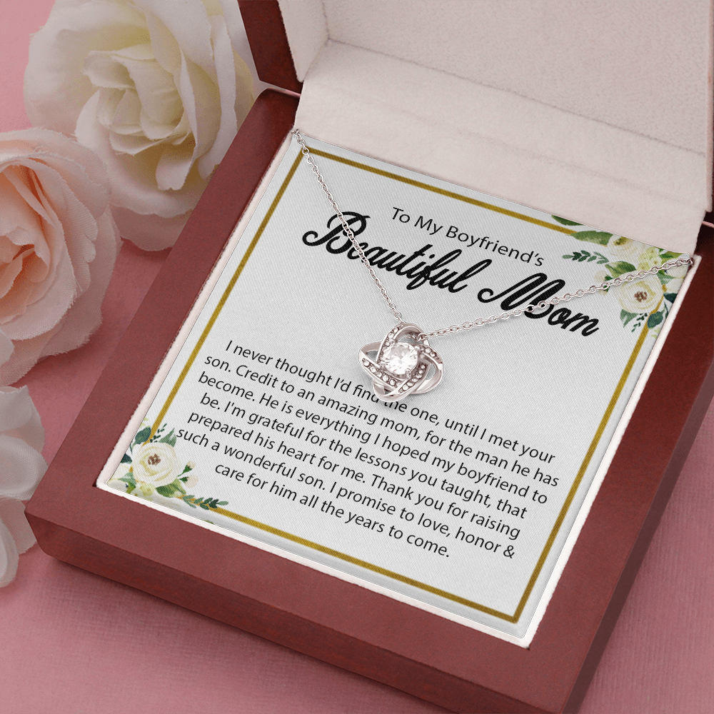 1 The Love Knot To My Boyfriend's Mom Gift