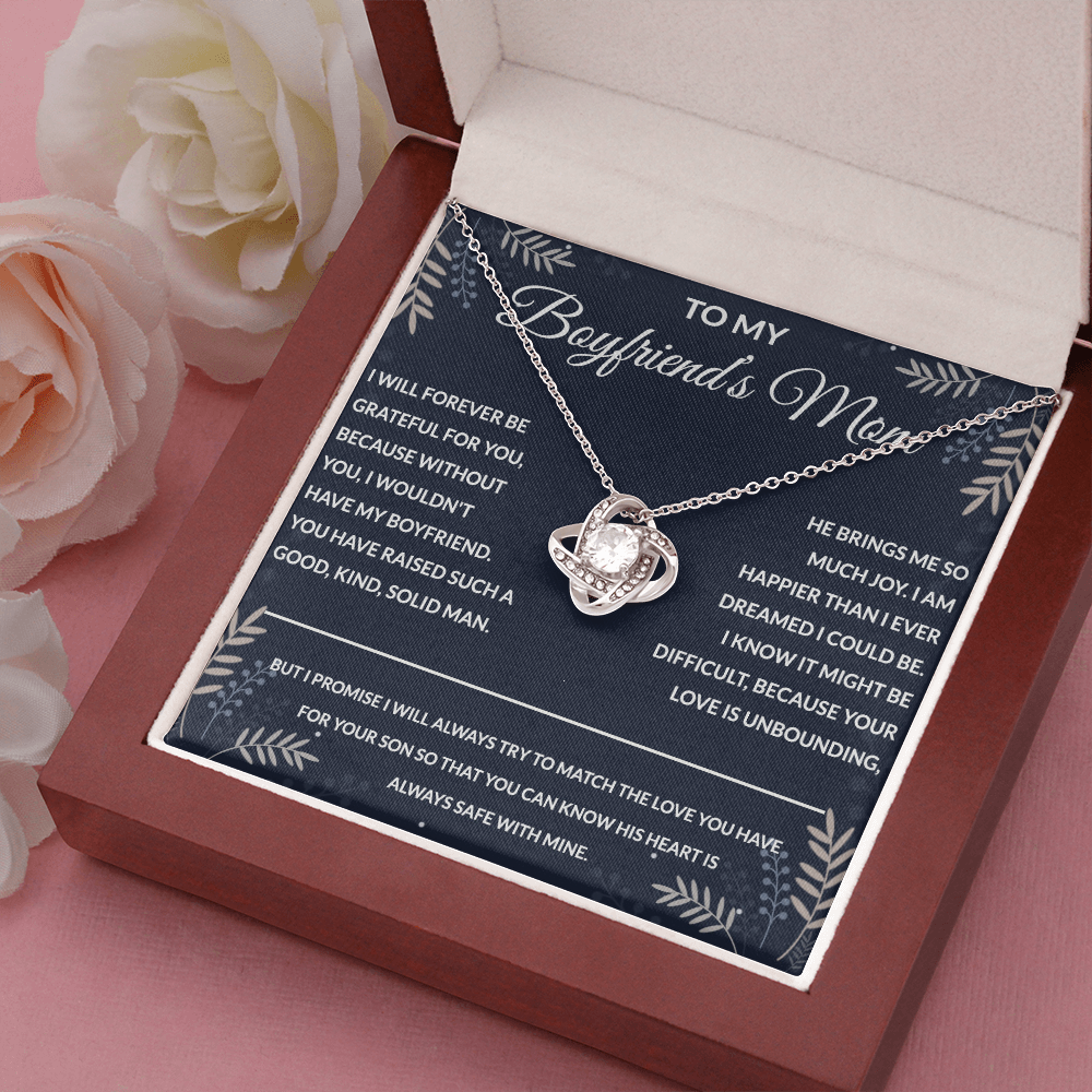1 The Love Knot To My Boyfriend's Mom Gift