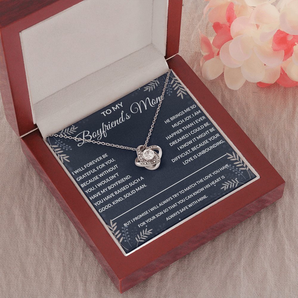 1 The Love Knot To My Boyfriend's Mom Gift