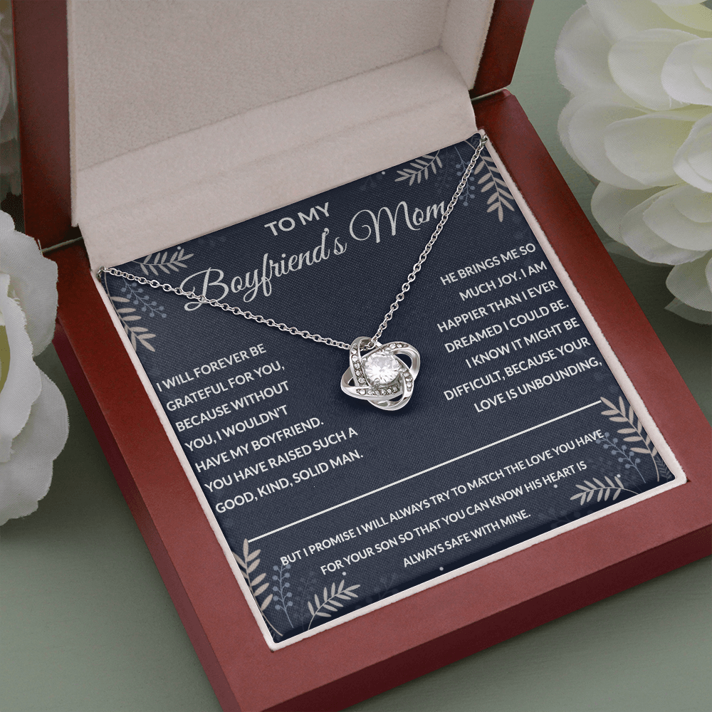 1 The Love Knot To My Boyfriend's Mom Gift
