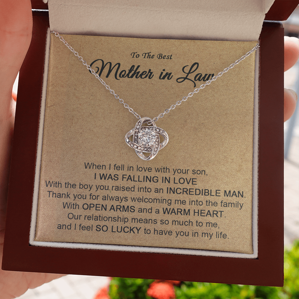 10 The Love Knot To My Boyfriend's Mom Gift