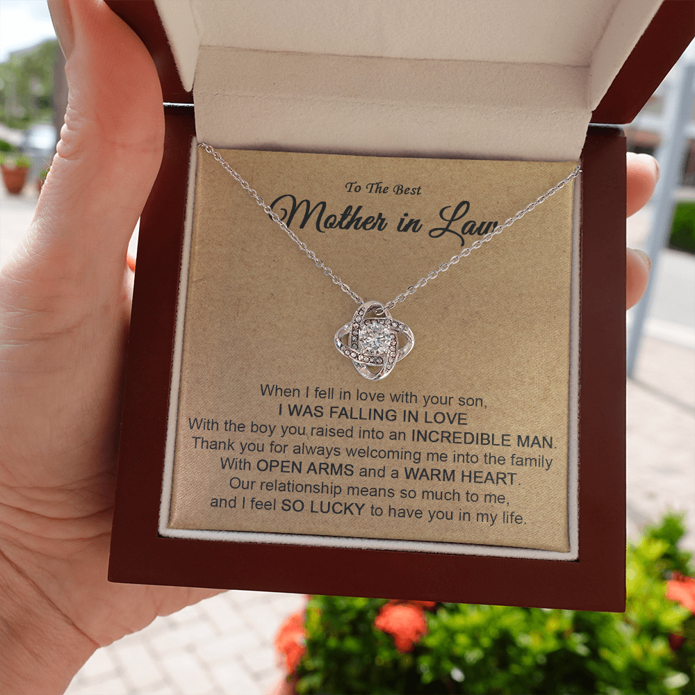 10 The Love Knot To My Boyfriend's Mom Gift