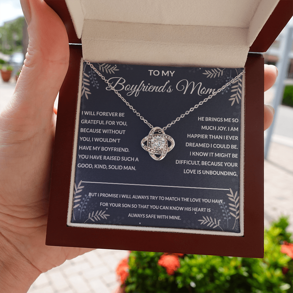 1 The Love Knot To My Boyfriend's Mom Gift
