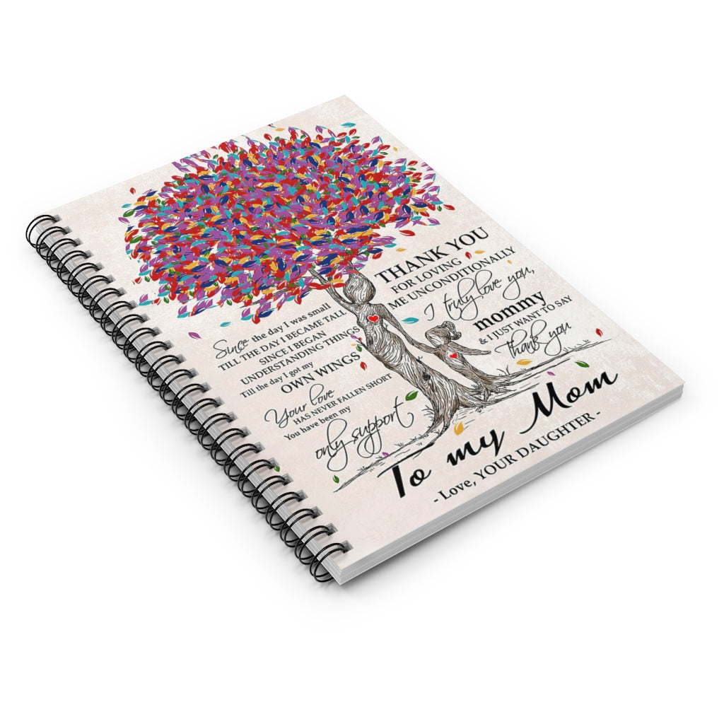 Spiral Notebook TO MY MOM FROM DAUGHTER-gigapixel