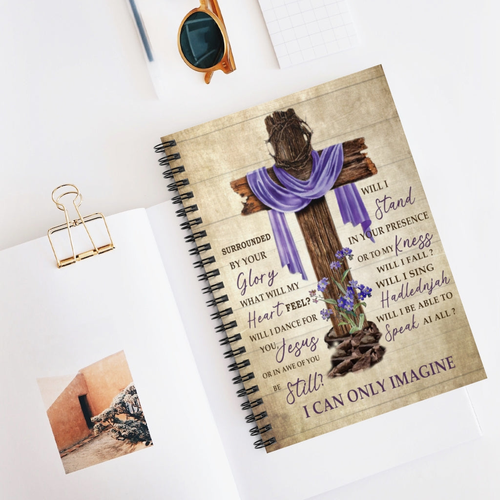 Spiral Notebook Ruled Line Hummingbird Surrounded by Your Glory I Can Only Imagine Gift Ideas Baby Journal Keepsake Spiral Notebook Gift On Birthday