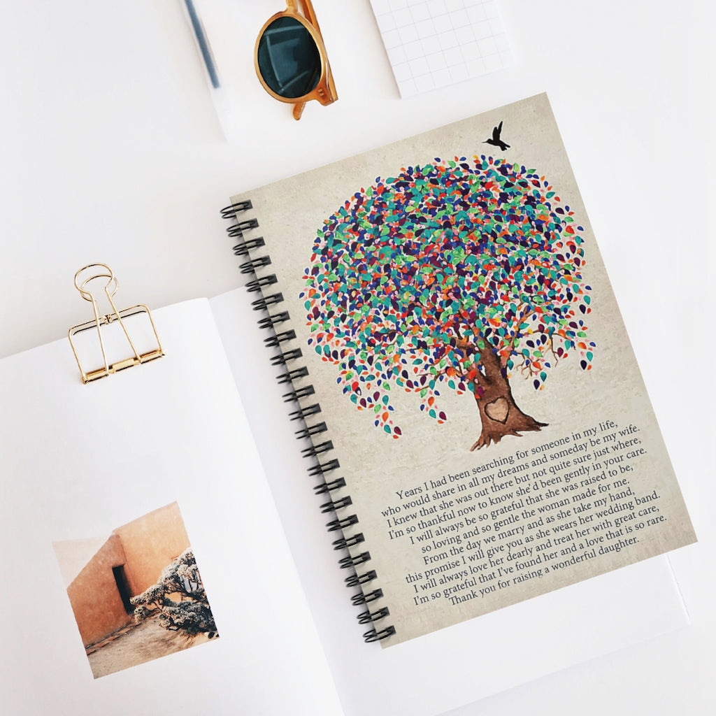 Spiral Notebook TO MY MOTHER-IN-LAW FROM SON-IN-LAW - PRINT POSTER WALL ART HOME DECOR-gigapixel