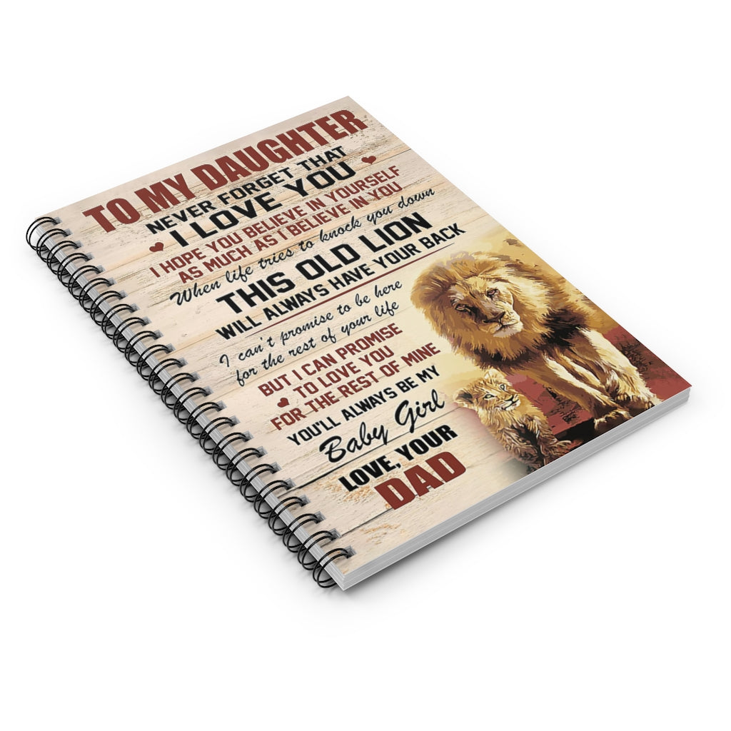 Spiral Notebook TO MY DAUGHTER ALWAYS MY BABY GIRL-gigapixel
