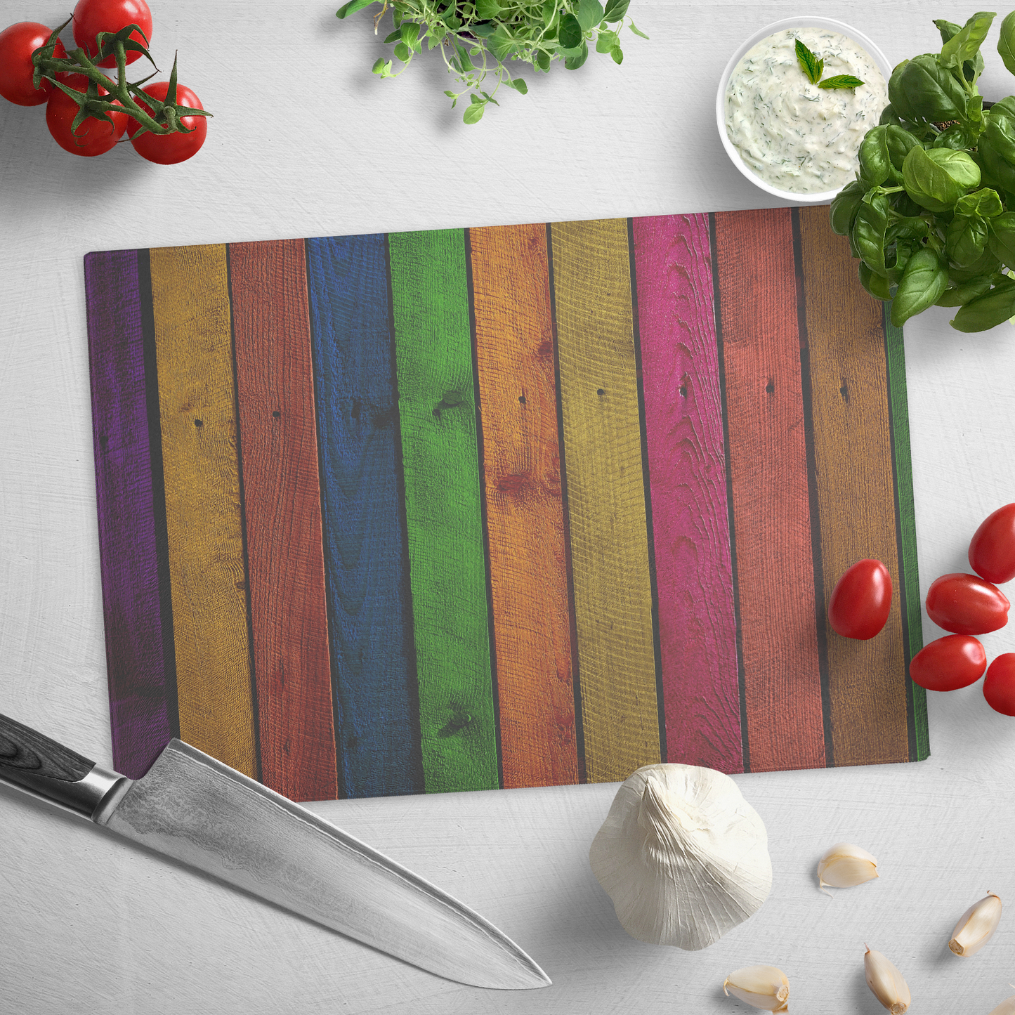 colorful wood
