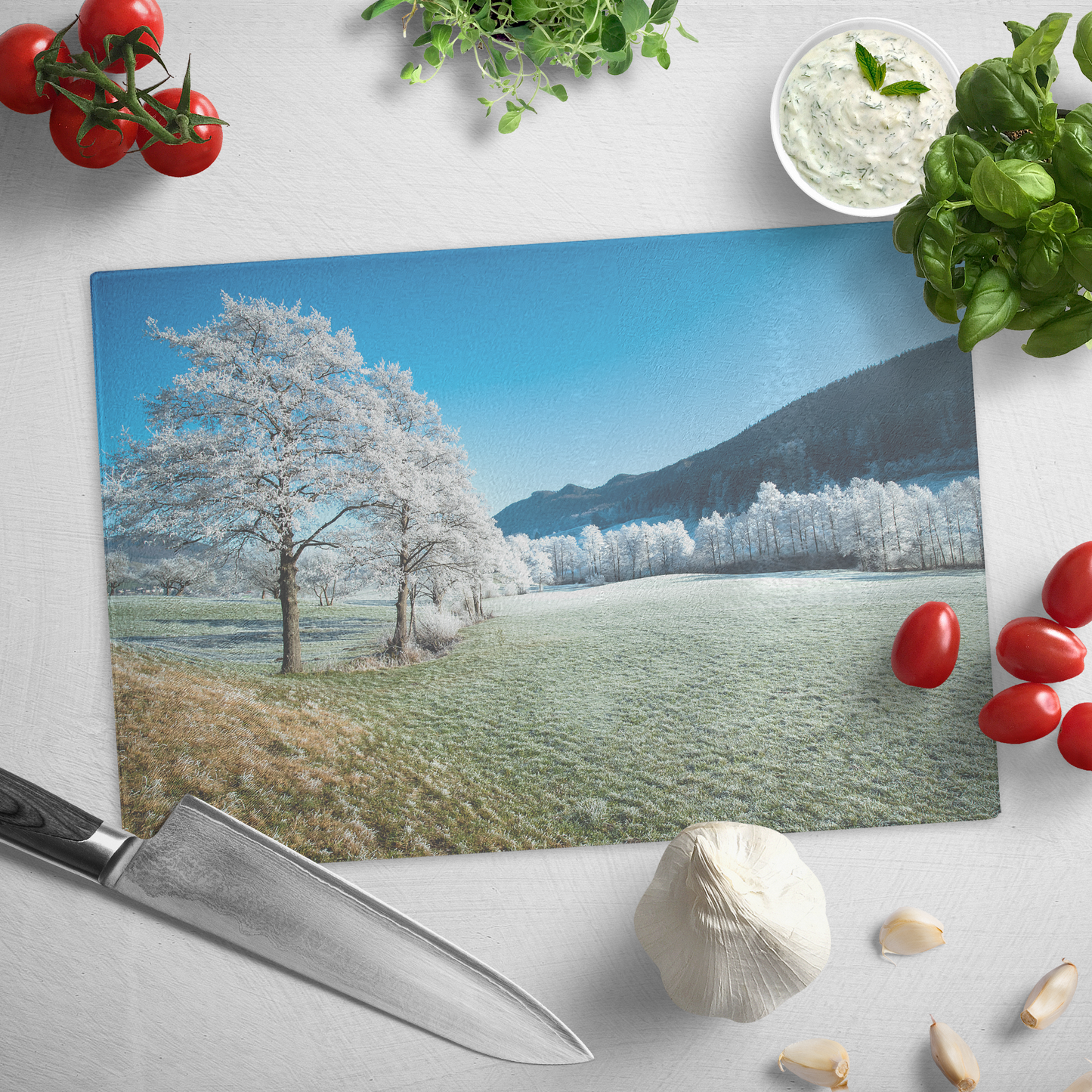 Beautiful Winter Season Landscape