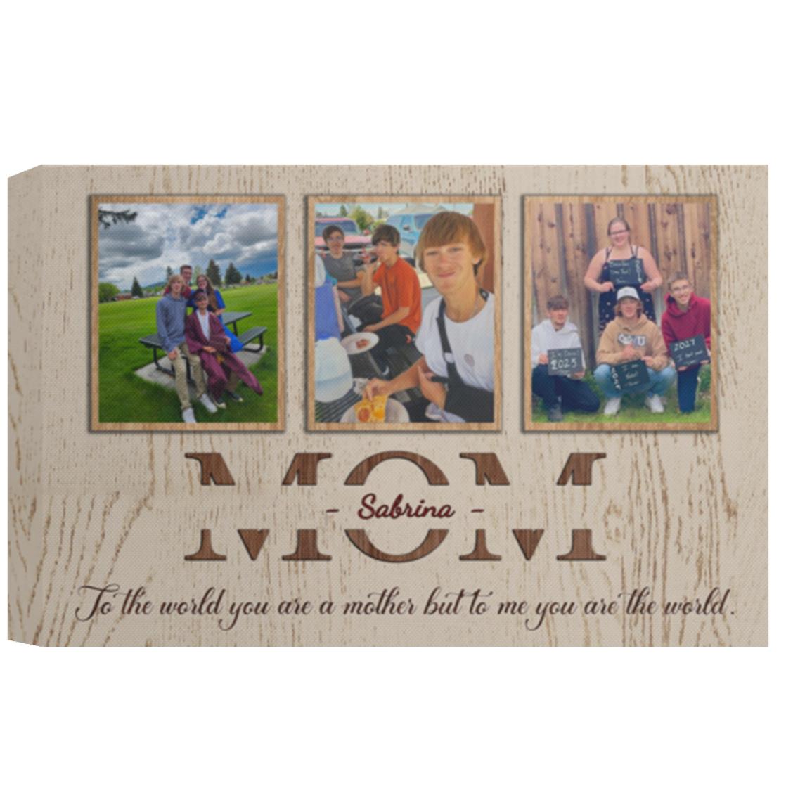 111-5550096-6073802  8x12 inch Canvas Framed CANLA15 Deluxe Landscape Canvas 1.5in Frame