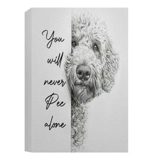 Goldendoodle canvas CANPO15 Deluxe Portrait Canvas 1.5in Frame