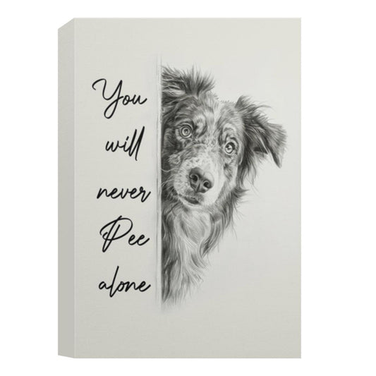 Shepherd full size CANPO15 Deluxe Portrait Canvas 1.5in Frame