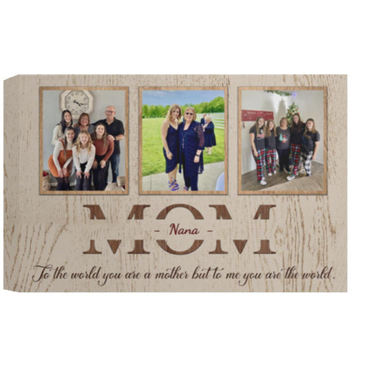 114-0011583-1373009  8x12 inch Canvas Framed CANLA15 Deluxe Landscape Canvas 1.5in Frame