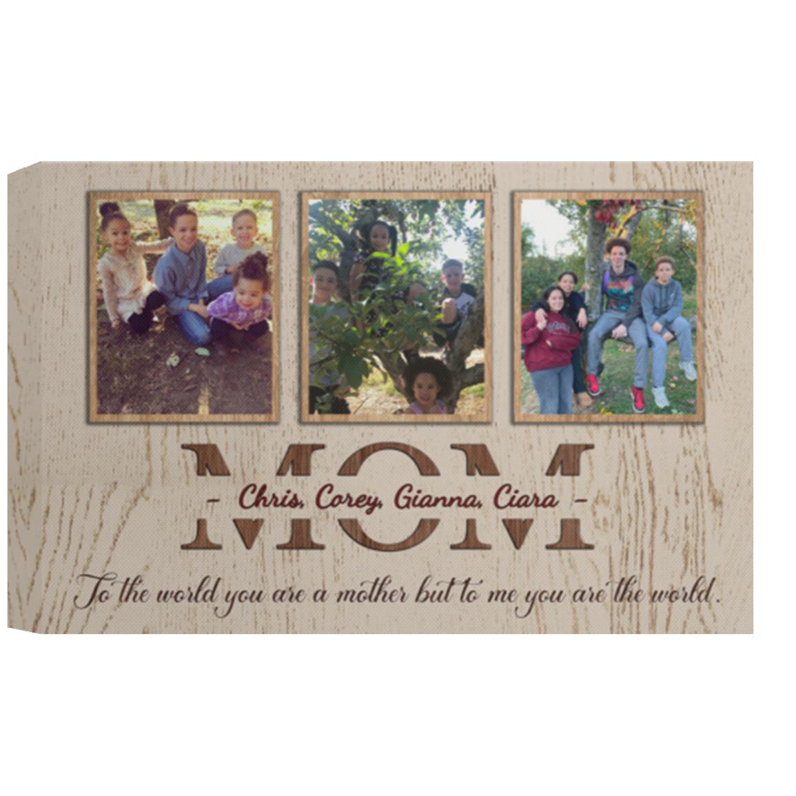 114-6470734-9477814 8x12 inch Canvas Framed CANLA15 Deluxe Landscape Canvas 1.5in Frame