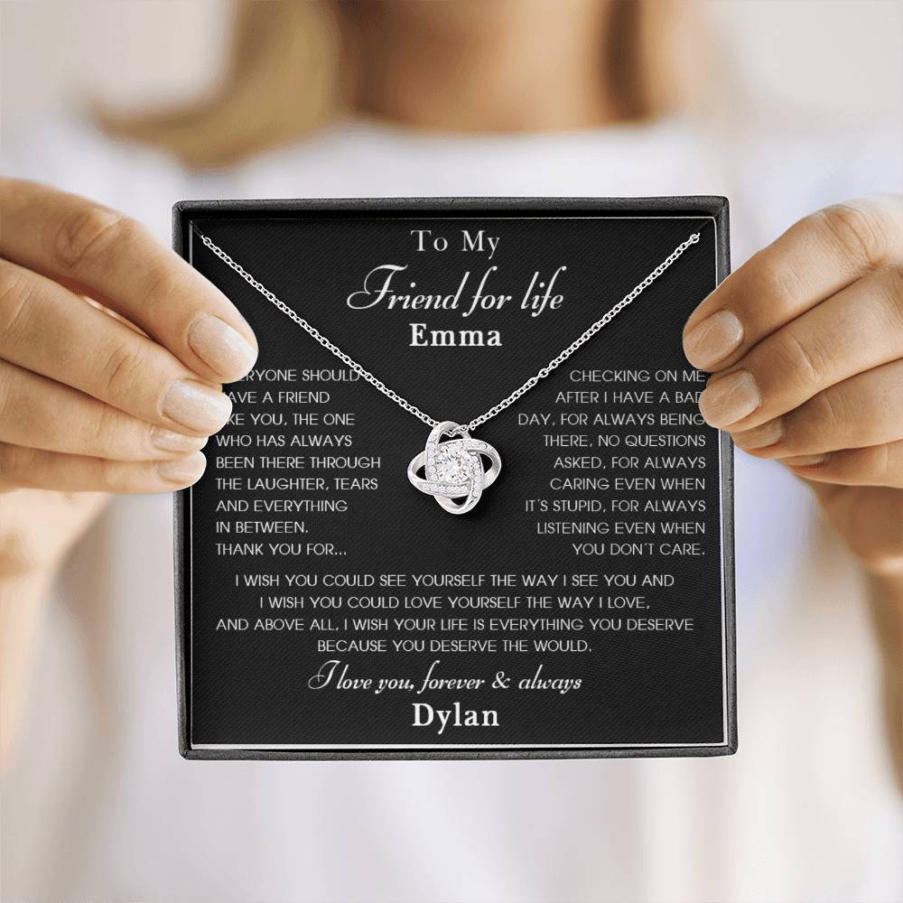 Message Card Template (1) Love Knot Main