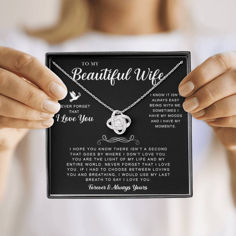 Message Card Template (5 Love Knot Main