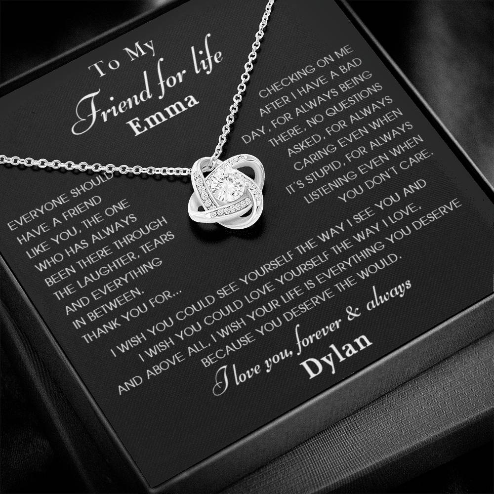Message Card Template (1) Love Knot Main