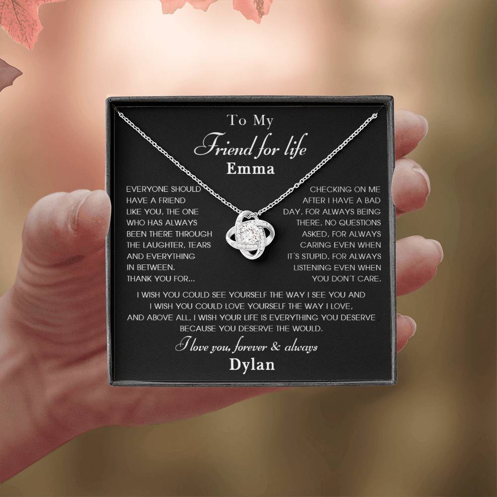 Message Card Template (1) Love Knot Main