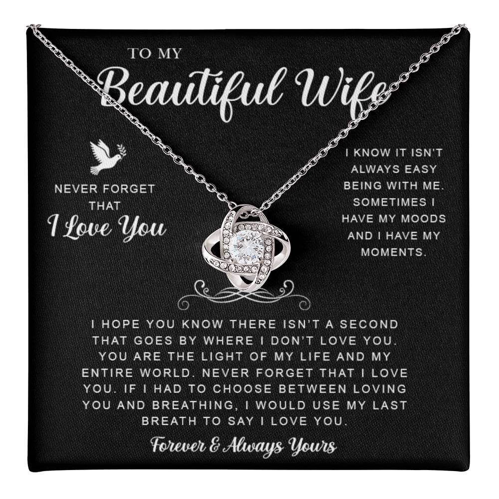 Message Card Template (5 Love Knot Main