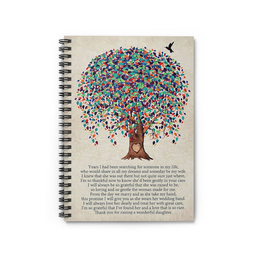 Spiral Notebook TO MY MOTHER-IN-LAW FROM SON-IN-LAW - PRINT POSTER WALL ART HOME DECOR-gigapixel