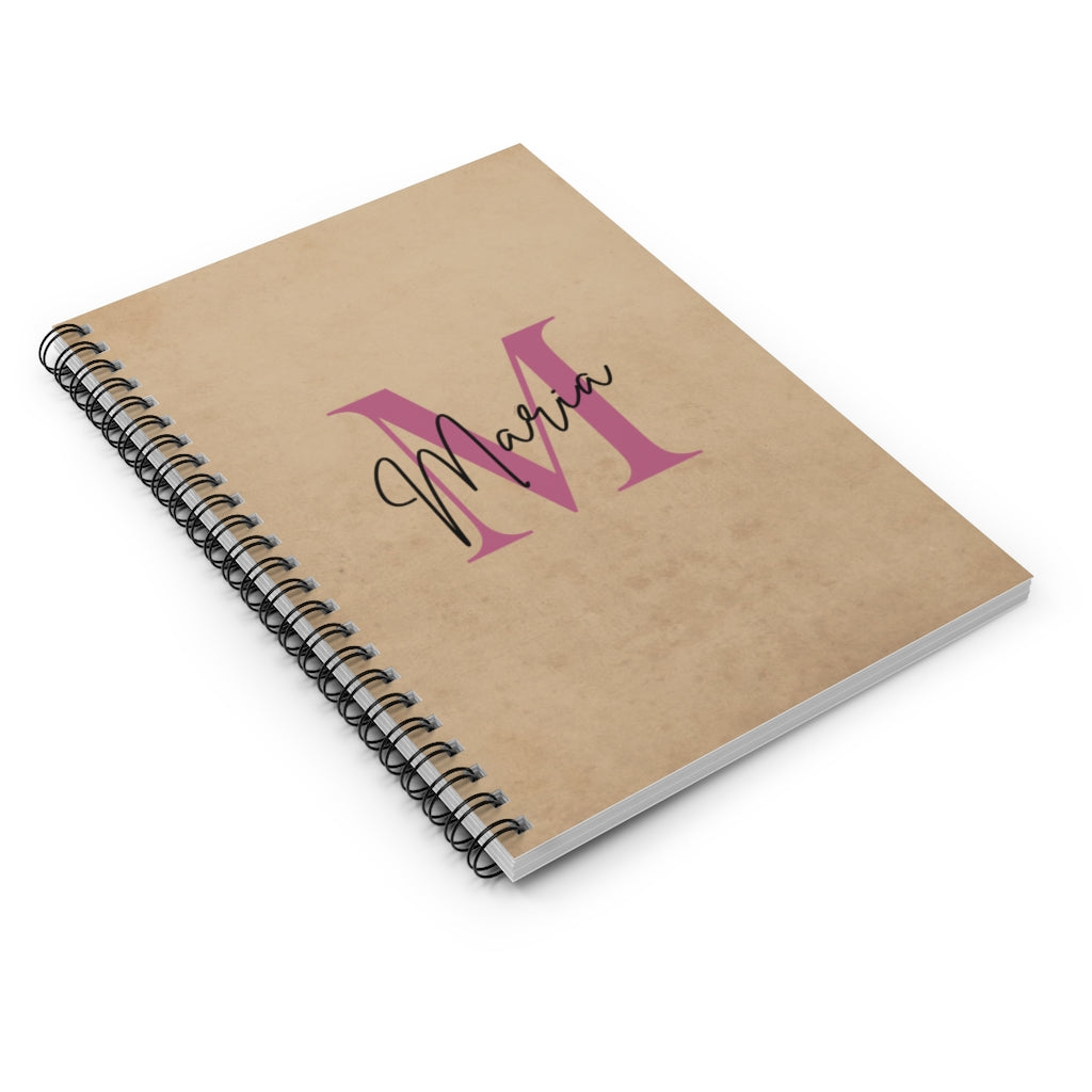 Spiral Notebook - Ruled Line Custom Name to My Daughter Gift Birthday, To my Son